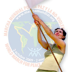 WORLD MARCH FOR PEACE AND NONVIOLENCE